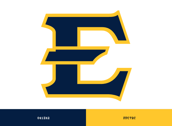 East Tennessee State Buccaneers brand color palette