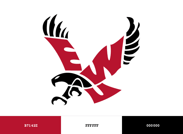 Eastern Washington Eagles brand color palette