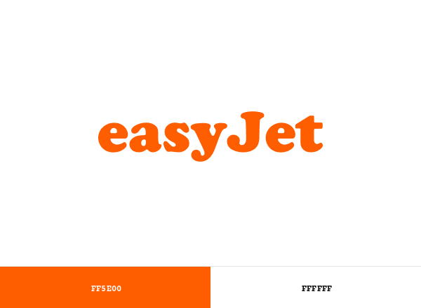 Easyjet brand color palette
