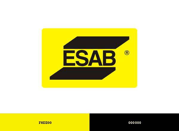 ESAB brand color palette
