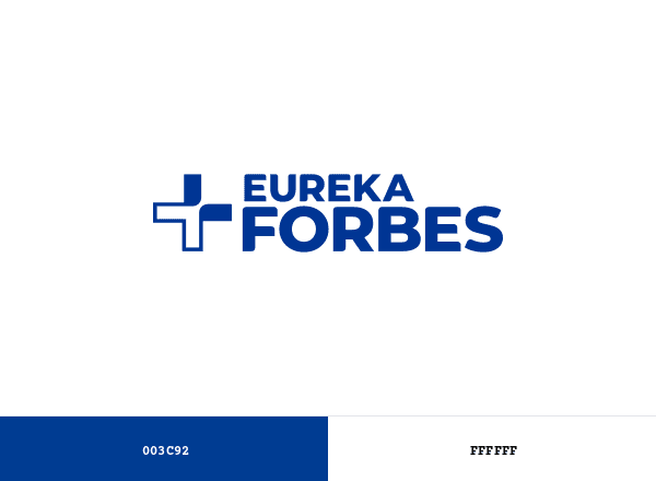 Eureka Forbes brand color palette