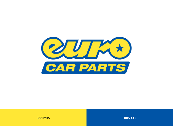 Euro Car Parts brand color palette