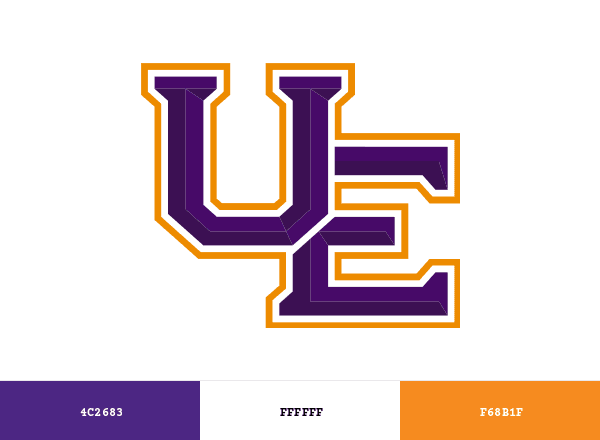 Evansville Purple Aces brand color palette