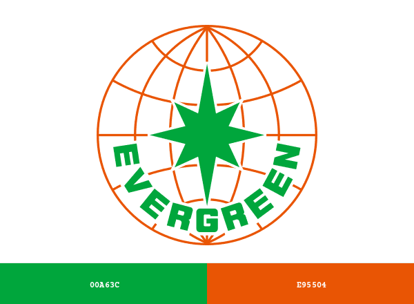 Evergreen Marine Corporation brand color palette