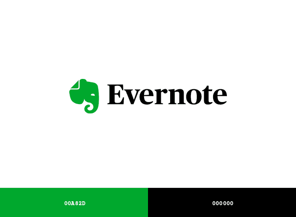 Evernote brand color palette