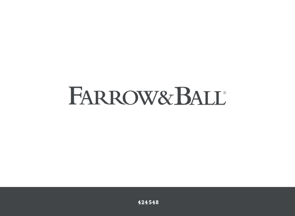 Farrow & Ball brand color palette