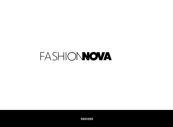 Fashion Nova brand color palette
