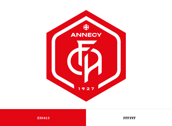 FC Annecy brand color palette