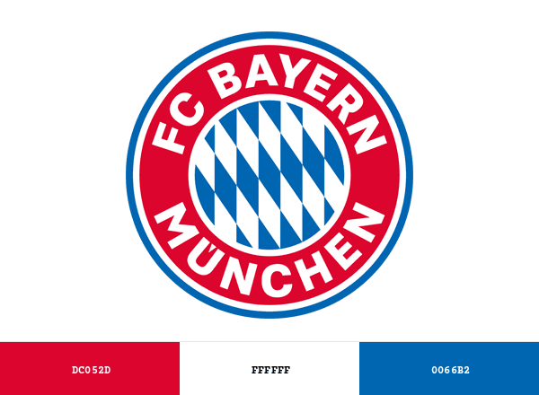 FC Bayern Munich brand color palette