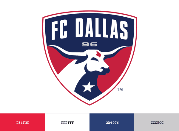 FC Dallas brand color palette
