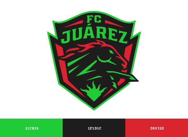 FC Juárez brand color palette