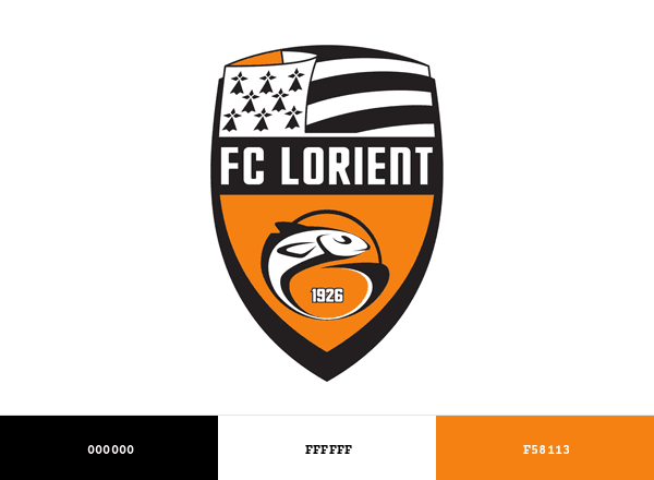 FC Lorient brand color palette