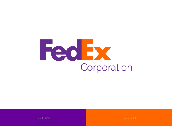 FedEx brand color palette