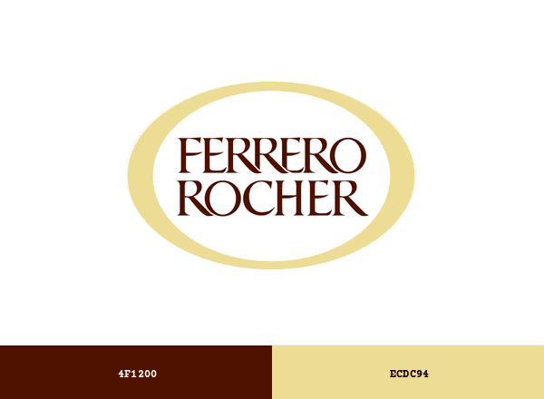 Ferrero Rocher brand color palette