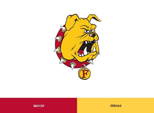 Ferris State Bulldogs brand color palette