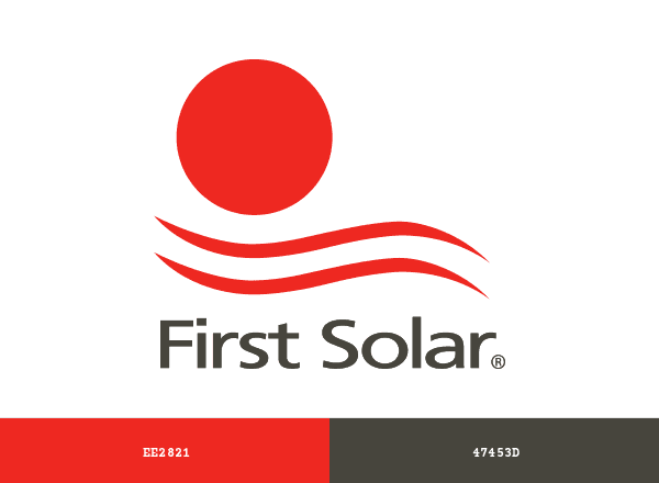 First Solar brand color palette