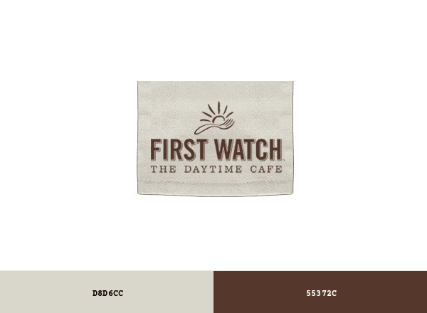 First Watch brand color palette