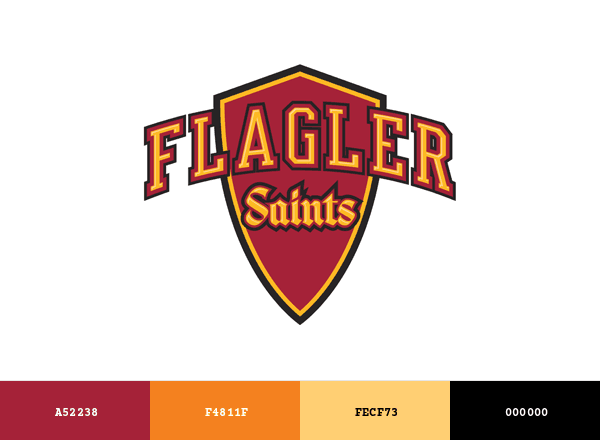 Flagler Saints brand color palette