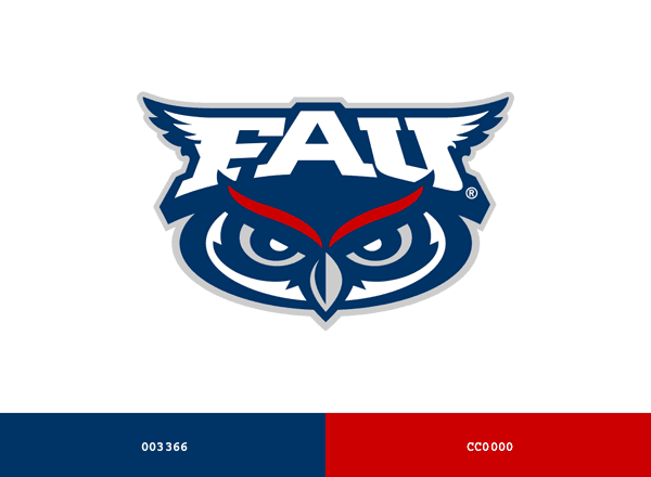 Florida Atlantic Owls brand color palette