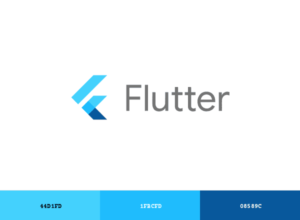 Flutter brand color palette