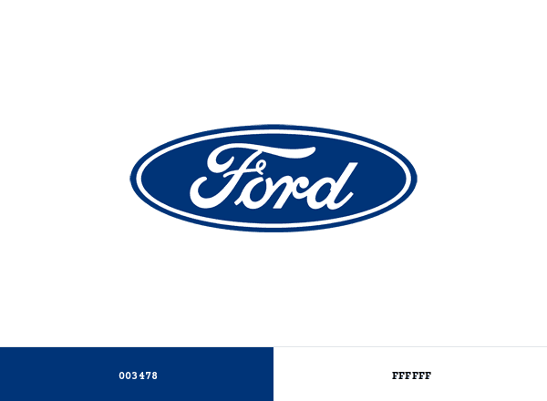 Ford brand color palette