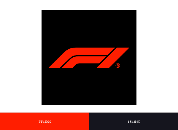 Formula One brand color palette