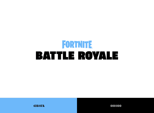 Fortnite Battle Royale brand color palette