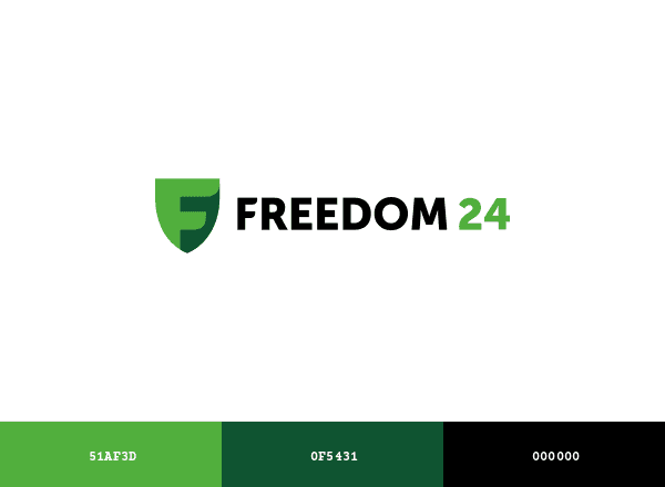Freedom Finance brand color palette