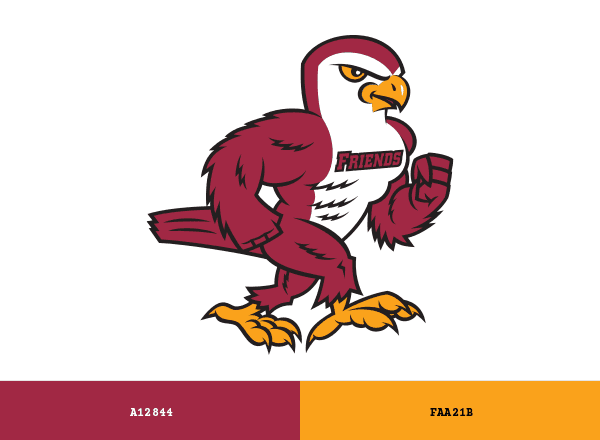 Friends Falcons brand color palette