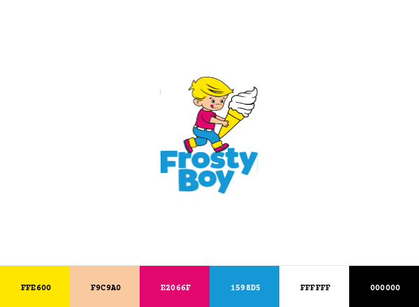 Frosty Boy brand color palette