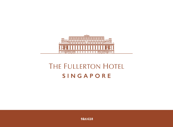 Fullerton Hotel brand color palette