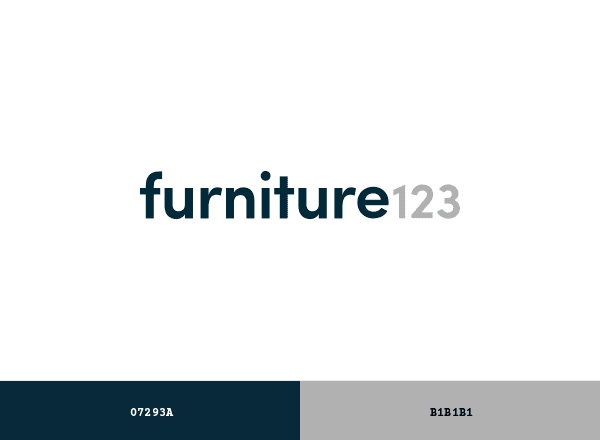 Furniture 123 brand color palette