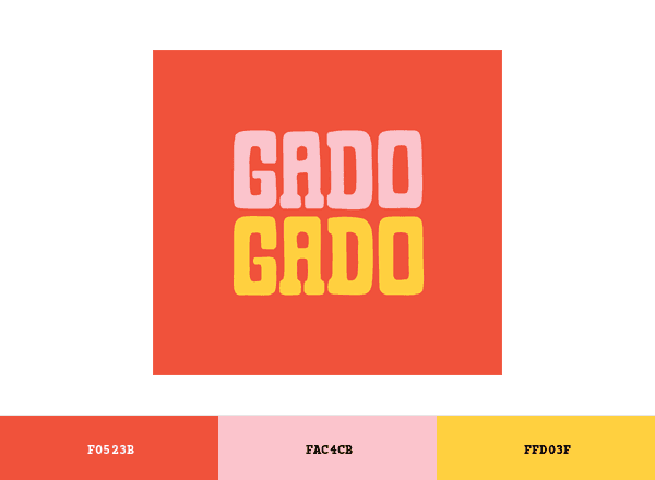 Gado Gado brand color palette