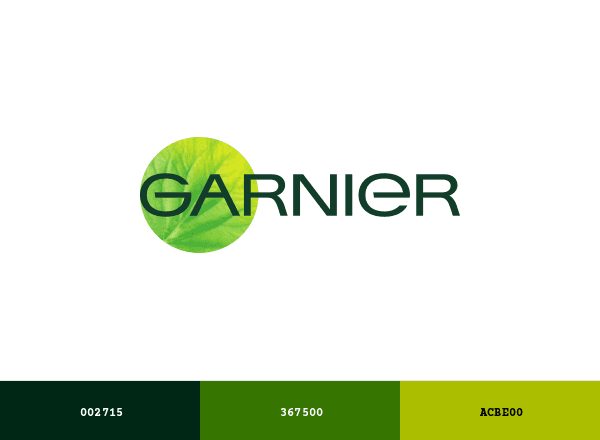 Garnier brand color palette