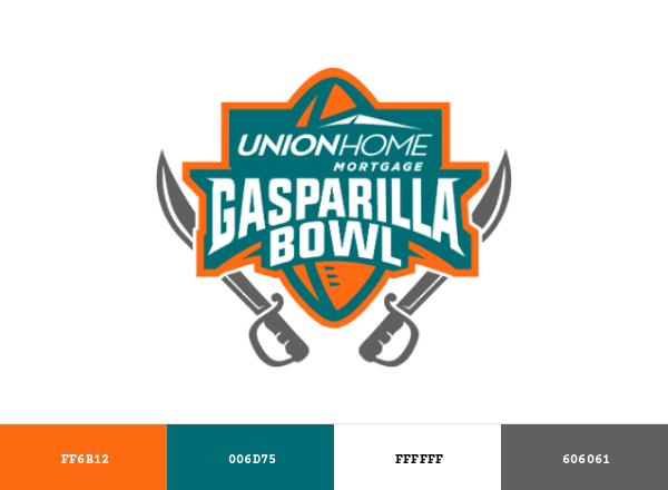 Gasparilla Bowl brand color palette