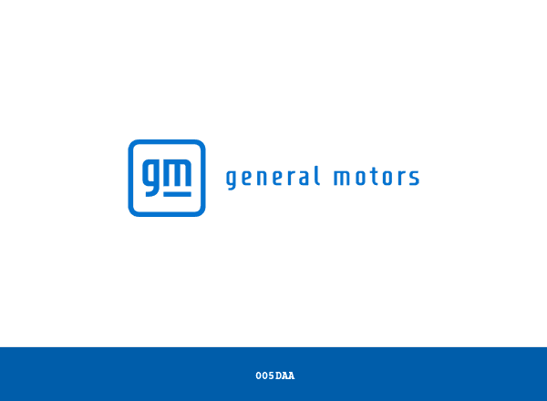 General Motors brand color palette