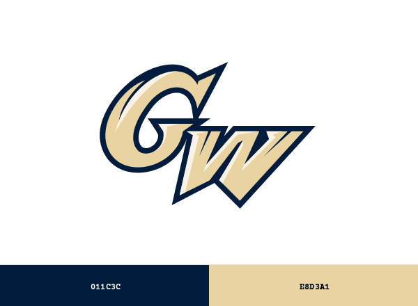 George Washington Colonials brand color palette