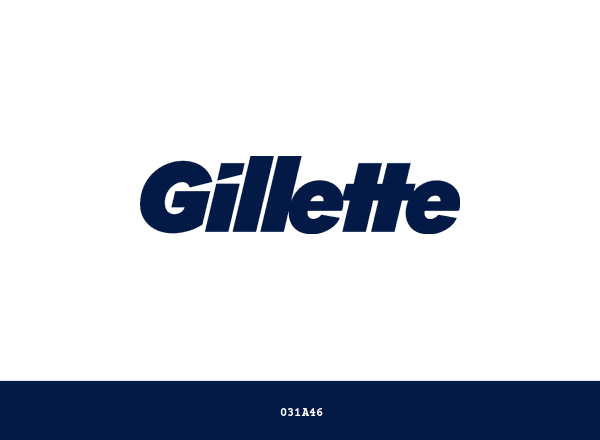 Gillette brand color palette