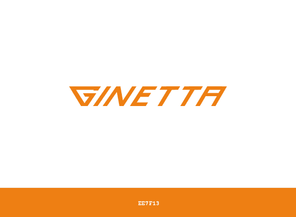 Ginetta Cars brand color palette