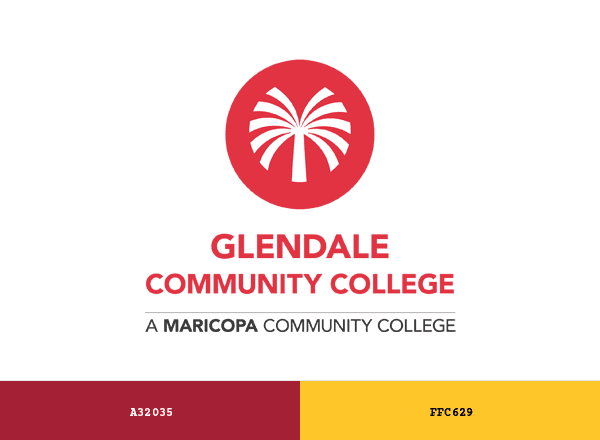 Glendale Community College brand color palette