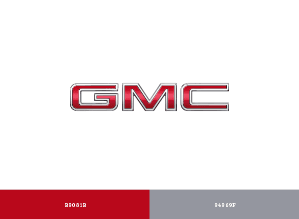 GMC brand color palette