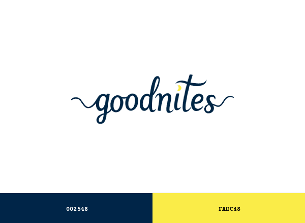 Goodnites brand color palette