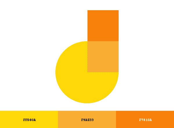 Google Jamboard brand color palette