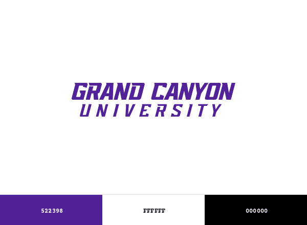 Grand Canyon University brand color palette