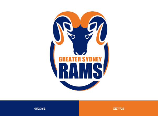 Greater Sydney Rams brand color palette