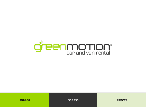 Green Motion brand color palette