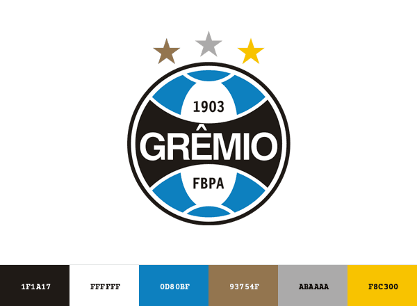 Grêmio brand color palette