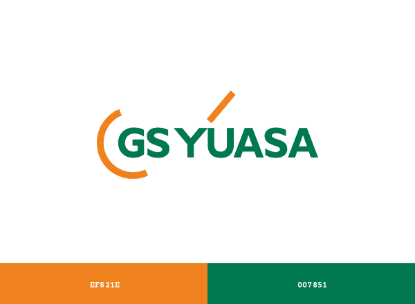 GS Yuasa brand color palette
