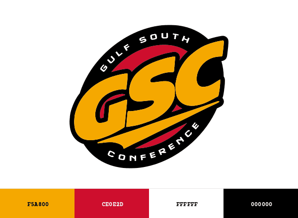 Gulf South Conference (GSC) brand color palette
