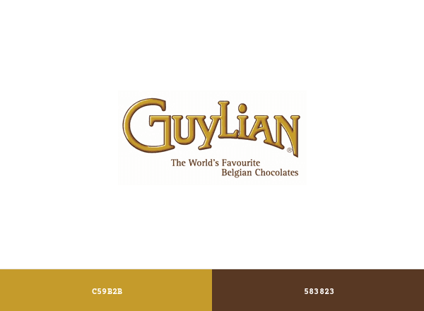 Guylian brand color palette